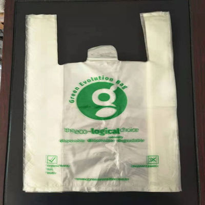 Biologisch abbaubare T-Shirt PVA wasserlösliche Plastiktasche MSDS bescheinigte